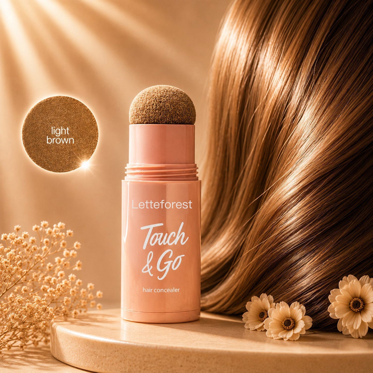 Instantly Conceal Gray Roots & Sparse Hair — Waterproof All-Day Coverage