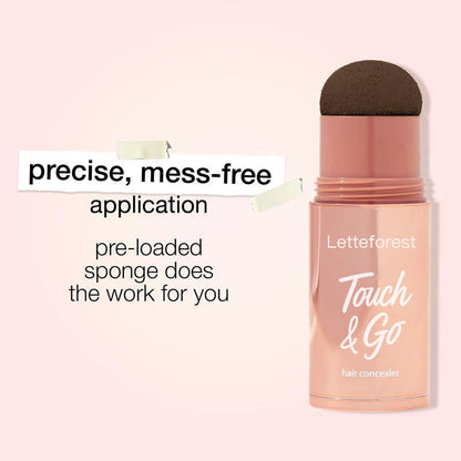 Instantly Conceal Gray Roots & Sparse Hair — Waterproof All-Day Coverage