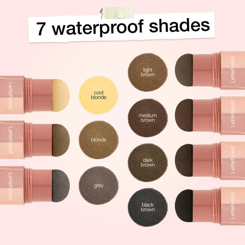 Instantly Conceal Gray Roots & Sparse Hair — Waterproof All-Day Coverage