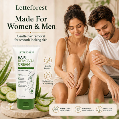 Smooth, Hair-Free Skin in Minutes — No Razor, No Pain