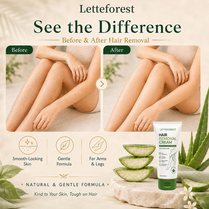 Smooth, Hair-Free Skin in Minutes — No Razor, No Pain