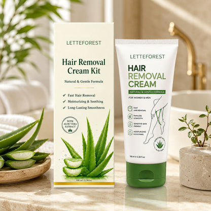 Smooth, Hair-Free Skin in Minutes — No Razor, No Pain