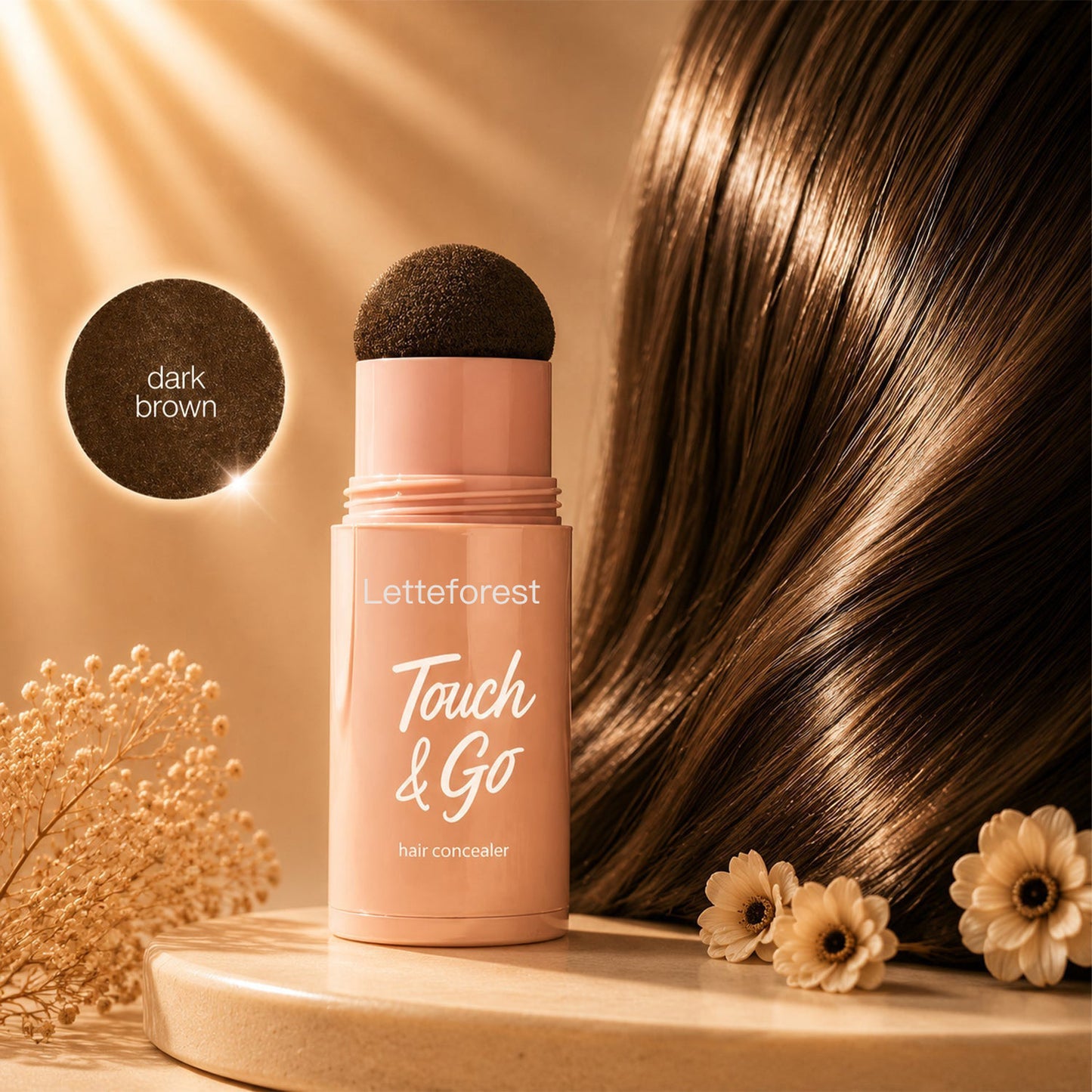Instantly Conceal Gray Roots & Sparse Hair — Waterproof All-Day Coverage