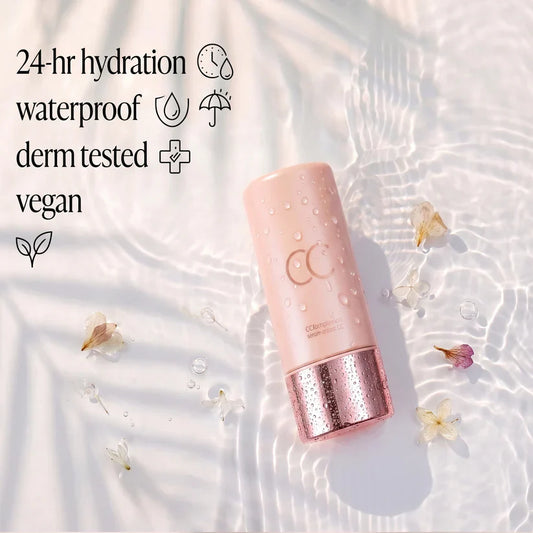 CC Color-Correcting Tinted Serum – Lightweight, Shade-Adaptive Coverage with 24H Hydration & 16H Waterproof Wear